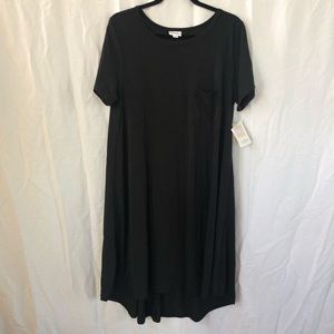 NWT Lularoe Carly Dress, Noir Collection